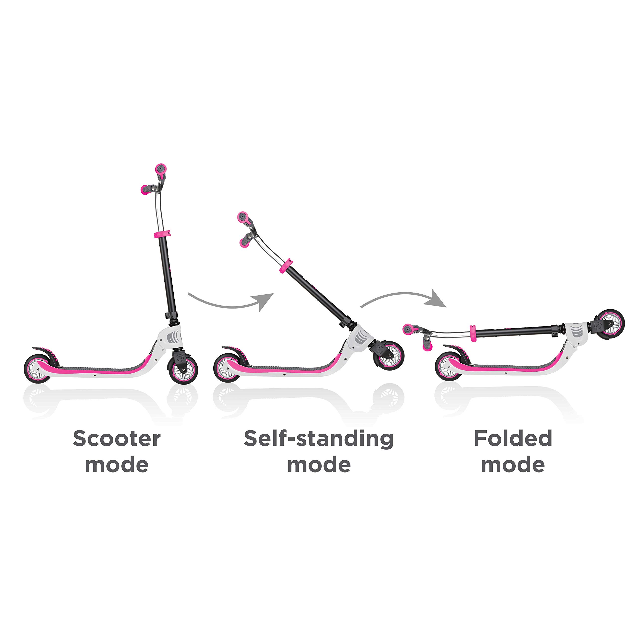 【新品未使用】グロッバー フロー フォールダブル ピンク X グレー Amazon.co.jp: GLOBBER グロッバー キックボード 大人用 子供用